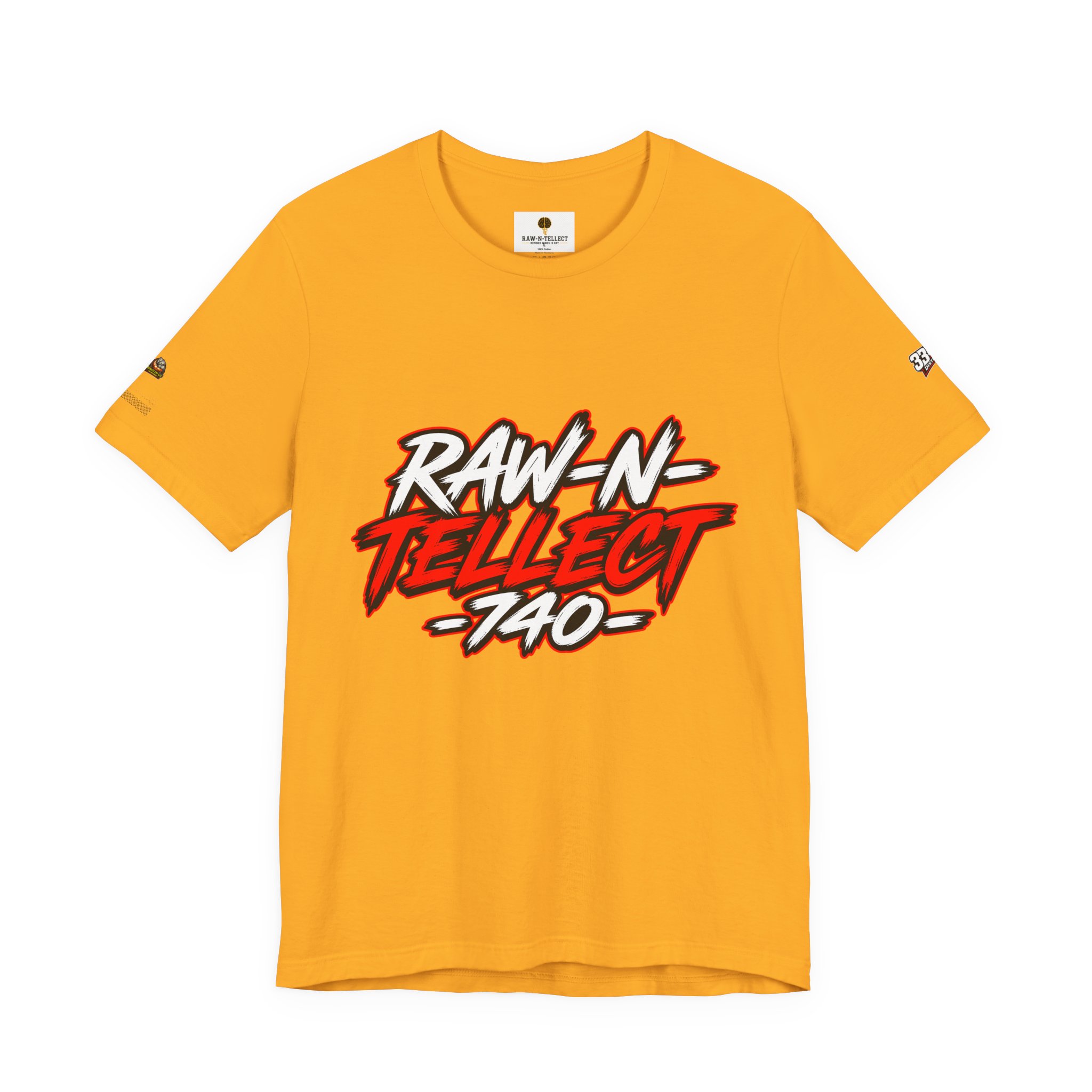 Raw-N-Tellect 740 Graphic Tee — Streetwear Logo T-Shirt - Image 13