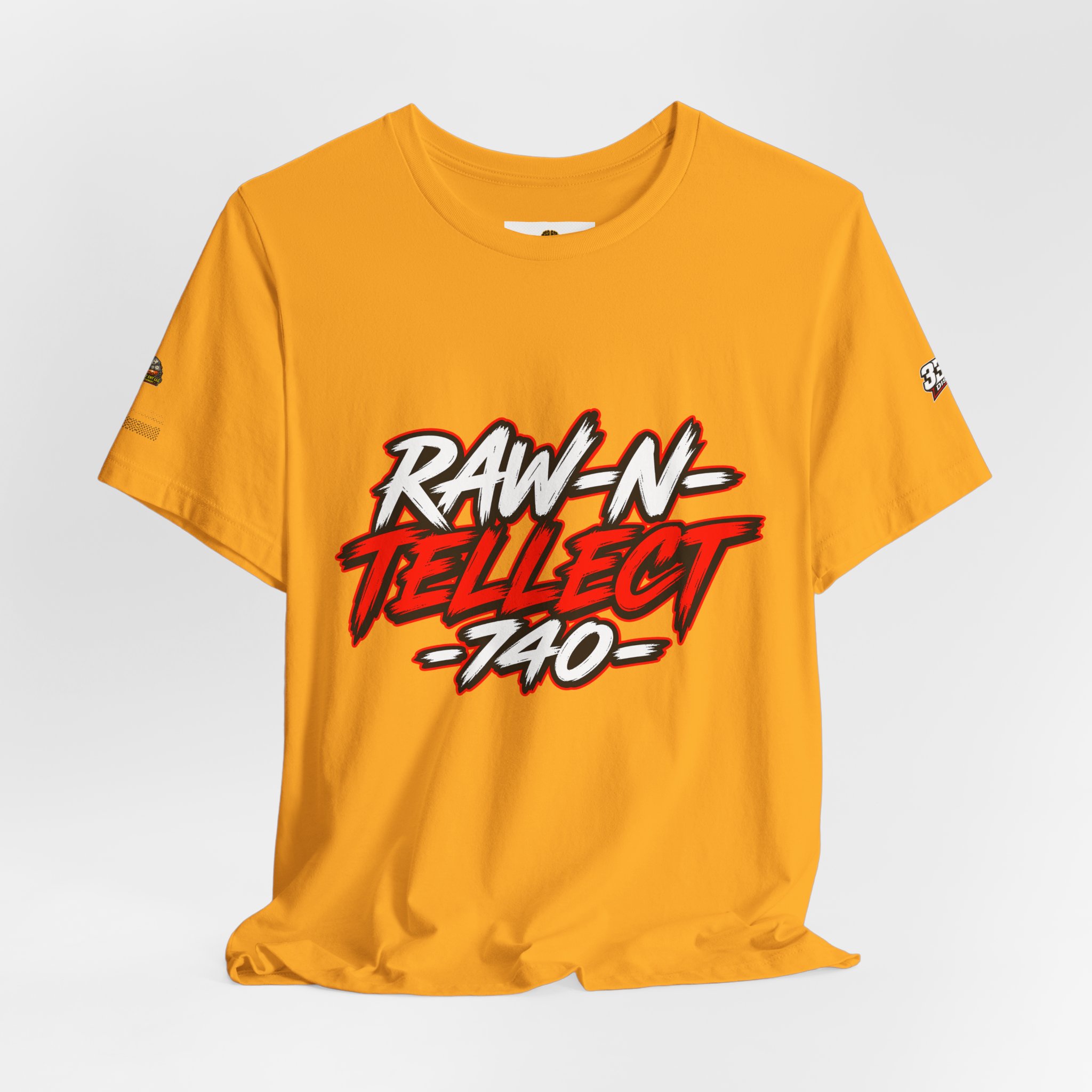 Raw-N-Tellect 740 Graphic Tee — Streetwear Logo T-Shirt - Image 16