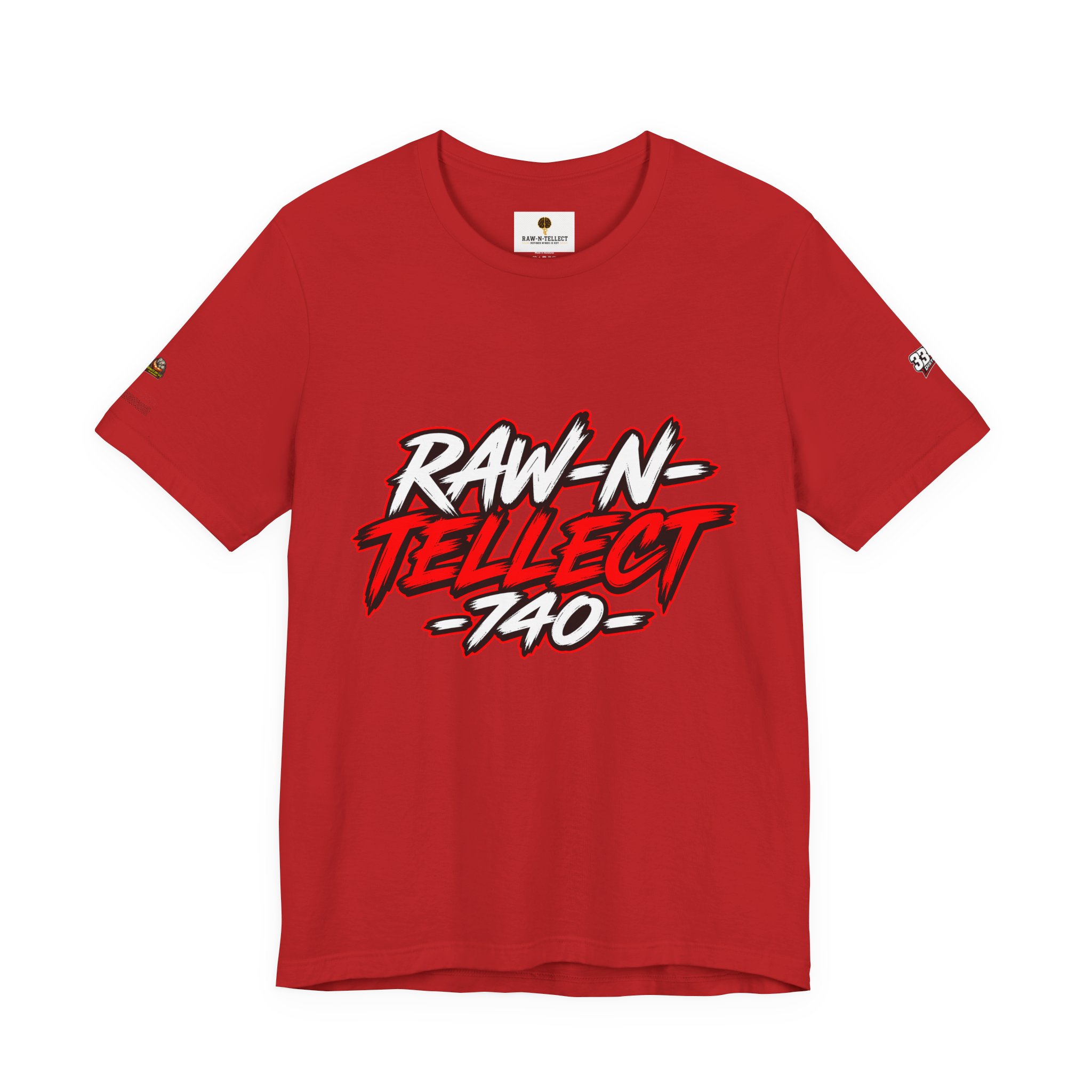 Raw-N-Tellect 740 Graphic Tee — Streetwear Logo T-Shirt - Image 29