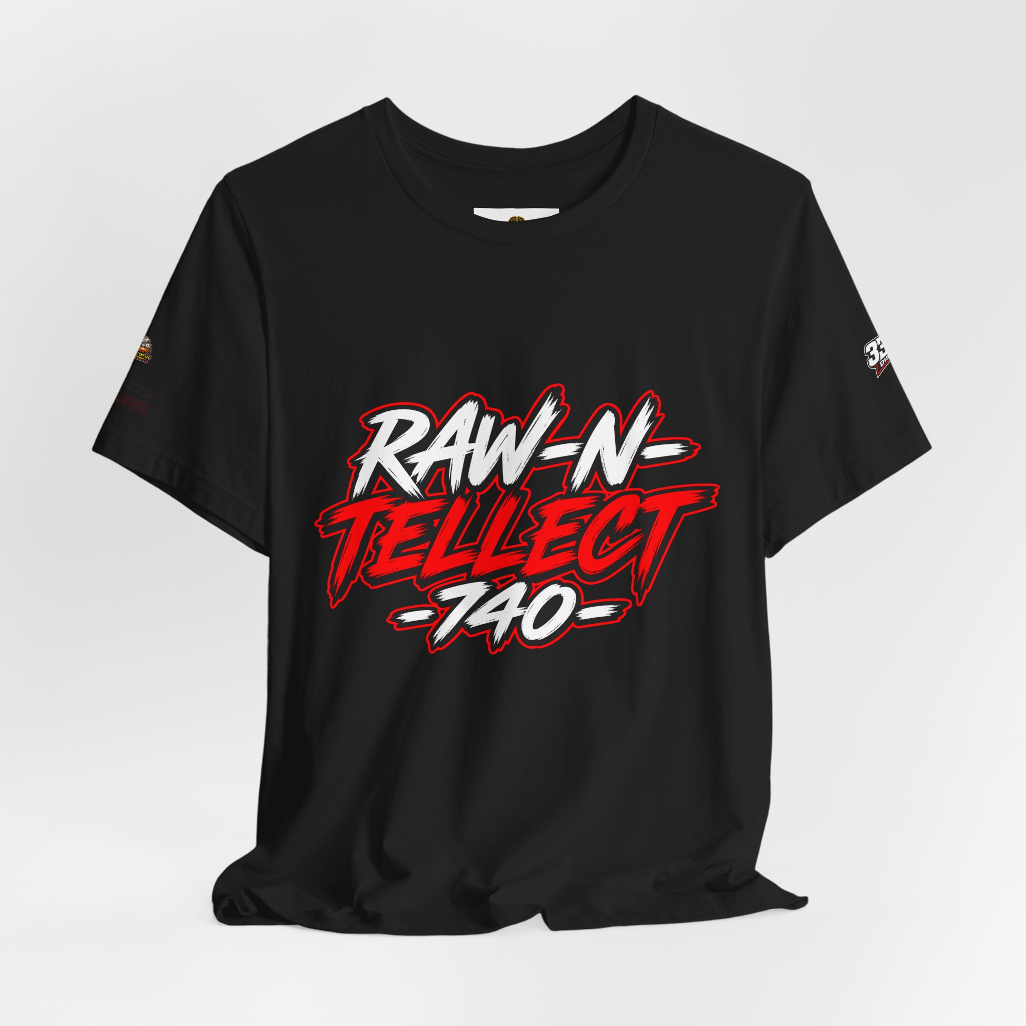 Raw-N-Tellect 740 Graphic Tee — Streetwear Logo T-Shirt - Image 12