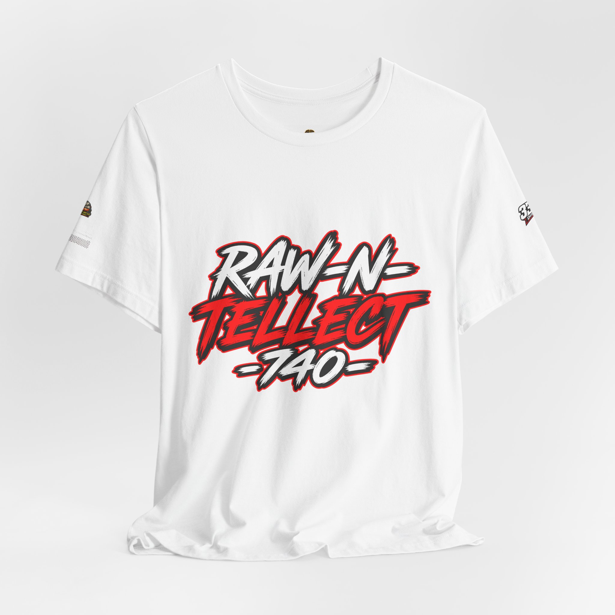Raw-N-Tellect 740 Graphic Tee — Streetwear Logo T-Shirt - Image 8