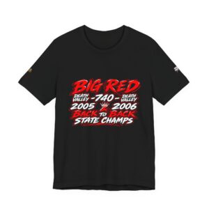 Big Red 'Back to Back State Champs' T-Shirt — Beam 35 Racing Tee
