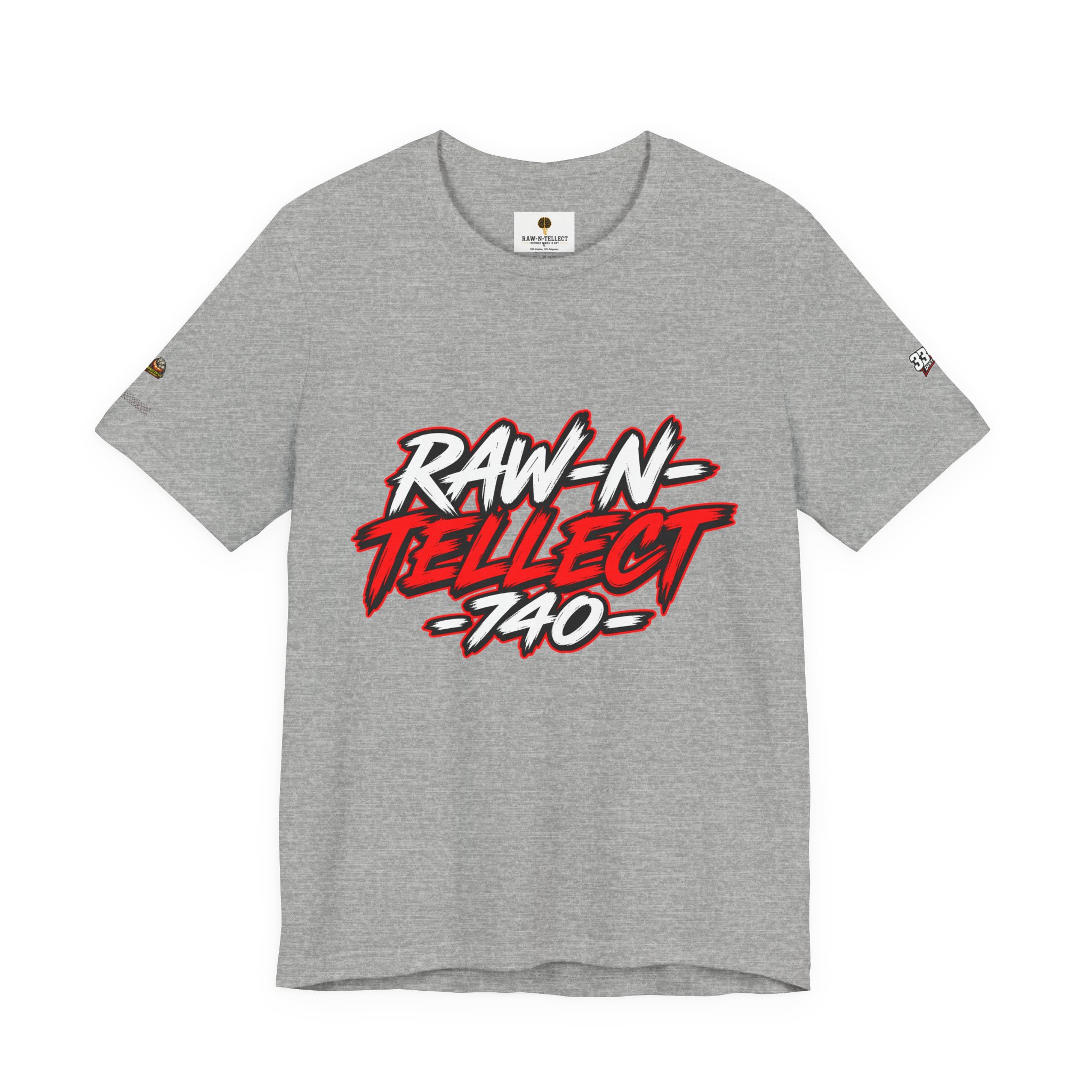 Raw-N-Tellect 740 Graphic Tee — Streetwear Logo T-Shirt - Image 21