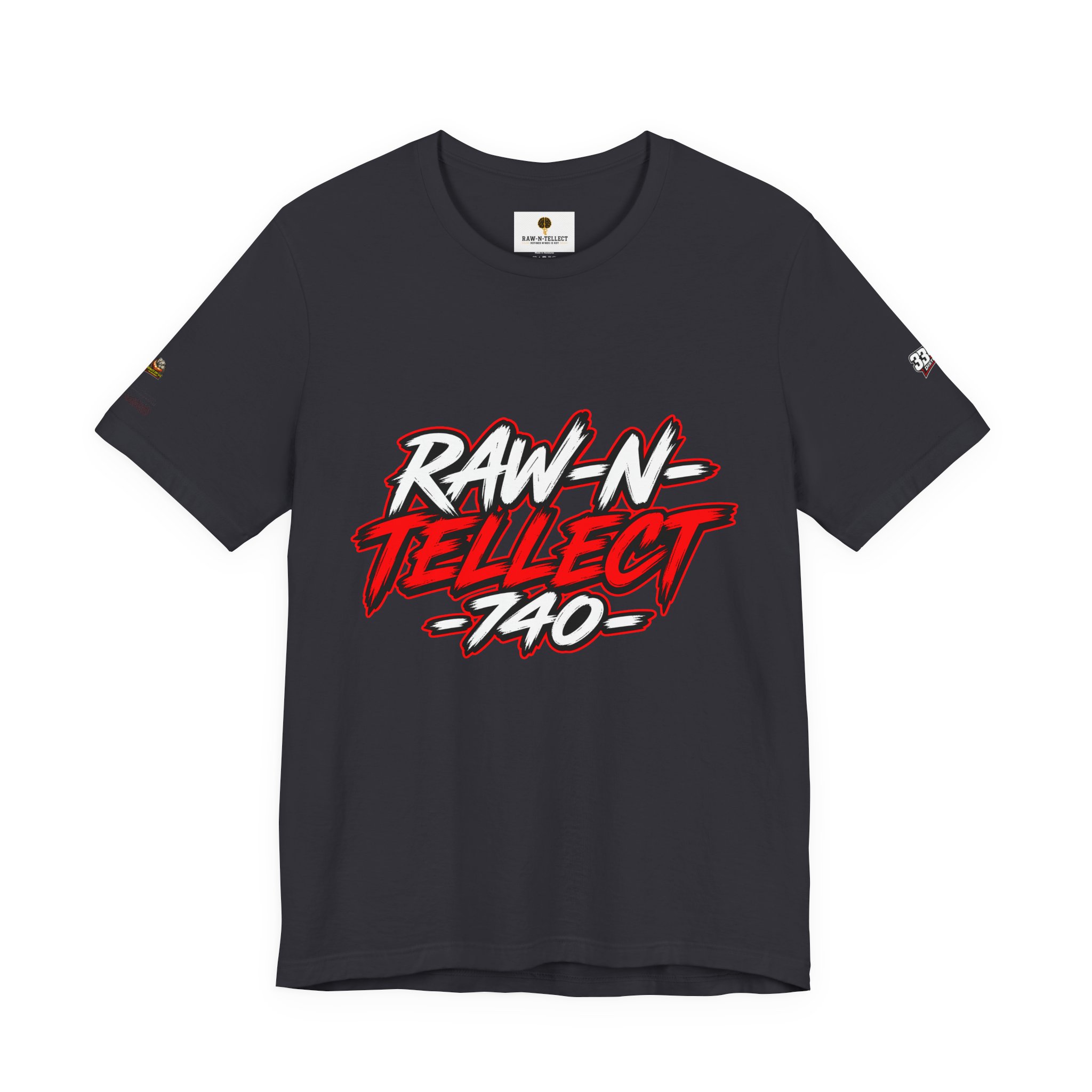 Raw-N-Tellect 740 Graphic Tee — Streetwear Logo T-Shirt - Image 17